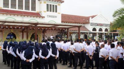 Apel Gelar Pasukan Angkutan Lebaran 2025 Sambut Mudik Aman, Tenang dan Menyenangkan