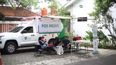 Posko Mudik di Pantura ini, Sediakan Cukur Hingga Buka dan Sahur Gratis