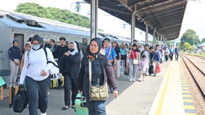 Hari Terakhir Cuti Lebaran, Arus Balik Masih Terpantau Ramai