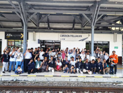 KAI Daop 3 Cirebon Kenang 128 Tahun Pembangunan Jalur KA dari Cirebon-Semarang Dengan Napak Tilas dan Edukasi Sejarah Perkeretaapian