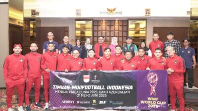 Kemenpora Resmi Lepas Timnas Minifootball Indonesia ke Piala Dunia 2025 di Azerbaijan