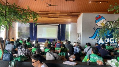Sosialisasi Operasi Zebra Lodaya dan Edukasi Safety Driving untuk Pengemudi Ojek Online Grab