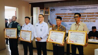 Peresmian Desa Ancaran Sebagai Desa Binaan Imigrasi Cirebon