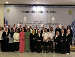 Ketua KONI Kota Cirebon M Handarujati Kalamullah Hadiri Pelantikan Pengurus PERWOSI Kota Cirebon Periode 2026-2030