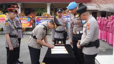 Sertijab Pejabat Strategis Perkuat Pelayanan Kepolisian kepada Masyarakat
