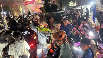 KNPI dan Bobotoh Persib Kota Cirebon Apresiasi Polres Cirebon Kota atas Pengamanan Konvoi Juara Persib