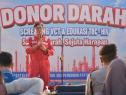 Kumpulkan 509 Kantung Darah, Pertamina Patra Niaga Kilang Balongan Bangun Budaya Sehat dan Bantu Sesama